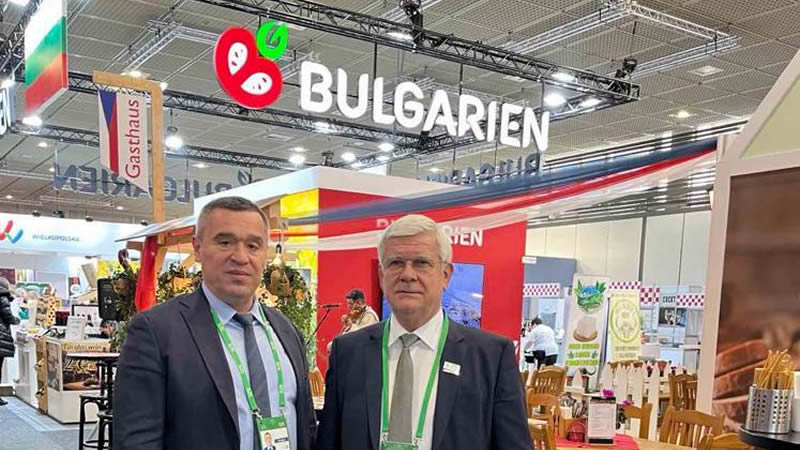 Георги Тахов присъства на откриването на българския щанд на "Зелена седмица Берлин 2024"