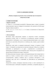 СХЕМА ЗА ДЪРЖАВНА ПОМОЩ „ПОМОЩ В ПОДКРЕПА НА РАЗХОДИ ЗА ВОДА ЗА НАПОЯВАНЕ ПРИ ОТГЛЕЖДАНЕ НА ЗЕМЕДЕЛСКИ КУЛТУРИ“ - проект